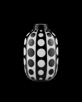 Cicero Medium Black & White Vase (92|1200-0583)
