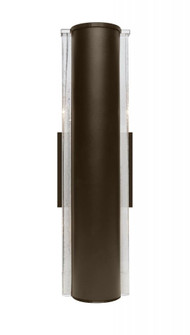 Besa, Espada 16 Outdoor Sconce, Bronze/Clear Bubble, Bronze Finish, 1x8W LED (127|2NW-ESPADA16-LED-BR)