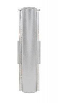 Besa, Espada 16 Outdoor Sconce, Silver/Clear Bubble, Silver Finish, 1x8W LED (127|2NW-ESPADA16-LED-SL)