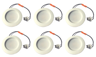 3 Inch Retrofit, 3000k, 38 Degree, Cri90, Es, Etl, 8w, 50w Equivalent, 50000hrs, Lm450, Dimmable (758|R30830KRF-6PK)