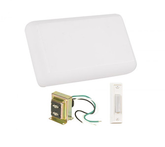 Kit includes Chime, T1630 Transformer, 1 White Button
Compatible with Video Doorbell Systems (20|CK1003-W)