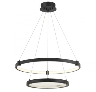 Mayer LED Chandelier in Matte Black (641|V6-L7-7120-50-89)