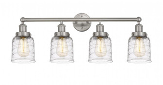 Bell - 4 Light - 32 inch - Brushed Satin Nickel - Bath Vanity Light (3442|616-4W-SN-G513)