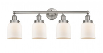 Bell - 4 Light - 32 inch - Brushed Satin Nickel - Bath Vanity Light (3442|616-4W-SN-G51)