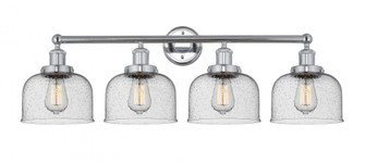 Bell - 4 Light - 35 inch - Polished Chrome - Bath Vanity Light (3442|616-4W-PC-G74)