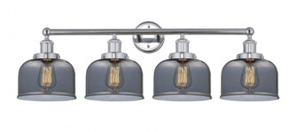 Bell - 4 Light - 35 inch - Polished Chrome - Bath Vanity Light (3442|616-4W-PC-G73)