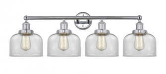 Bell - 4 Light - 35 inch - Polished Chrome - Bath Vanity Light (3442|616-4W-PC-G72)