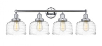 Bell - 4 Light - 35 inch - Polished Chrome - Bath Vanity Light (3442|616-4W-PC-G713)