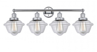 Oxford - 4 Light - 34 inch - Polished Chrome - Bath Vanity Light (3442|616-4W-PC-G532)
