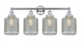 Stanton - 4 Light - 33 inch - Polished Chrome - Bath Vanity Light (3442|616-4W-PC-G262)