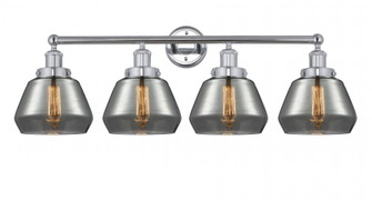Fulton - 4 Light - 34 inch - Polished Chrome - Bath Vanity Light (3442|616-4W-PC-G173)