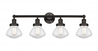 Olean - 4 Light - 34 inch - Oil Rubbed Bronze - Bath Vanity Light (3442|616-4W-OB-G324)