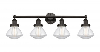 Olean - 4 Light - 34 inch - Oil Rubbed Bronze - Bath Vanity Light (3442|616-4W-OB-G322)
