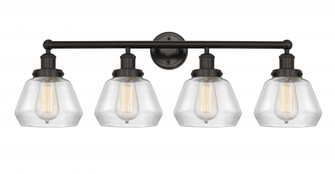 Fulton - 4 Light - 34 inch - Oil Rubbed Bronze - Bath Vanity Light (3442|616-4W-OB-G172)