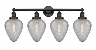 Geneseo - 4 Light - 34 inch - Oil Rubbed Bronze - Bath Vanity Light (3442|616-4W-OB-G165)