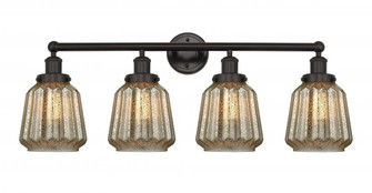 Chatham - 4 Light - 34 inch - Oil Rubbed Bronze - Bath Vanity Light (3442|616-4W-OB-G146)