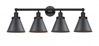 Appalachian - 4 Light - 35 inch - Matte Black - Bath Vanity Light (3442|616-4W-BK-M13-BK)