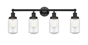 Dover - 4 Light - 32 inch - Matte Black - Bath Vanity Light (3442|616-4W-BK-G314)