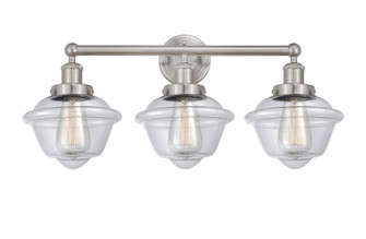 Oxford - 3 Light - 25 inch - Brushed Satin Nickel - Bath Vanity Light (3442|616-3W-SN-G532)