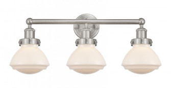 Olean - 3 Light - 25 inch - Brushed Satin Nickel - Bath Vanity Light (3442|616-3W-SN-G321)