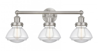 Olean - 3 Light - 25 inch - Brushed Satin Nickel - Bath Vanity Light (3442|616-3W-SN-G322)
