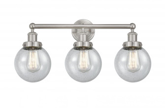 Beacon - 3 Light - 24 inch - Brushed Satin Nickel - Bath Vanity Light (3442|616-3W-SN-G204-6)