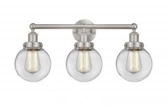 Beacon - 3 Light - 24 inch - Brushed Satin Nickel - Bath Vanity Light (3442|616-3W-SN-G202-6)