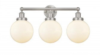 Beacon - 3 Light - 26 inch - Brushed Satin Nickel - Bath Vanity Light (3442|616-3W-SN-G201-8)