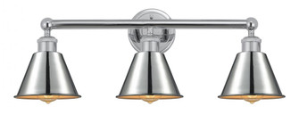 Smithfield - 3 Light - 25 inch - Polished Chrome - Bath Vanity Light (3442|616-3W-PC-M8-PC)
