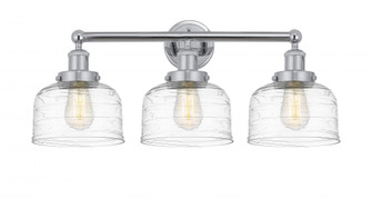 Bell - 3 Light - 26 inch - Polished Chrome - Bath Vanity Light (3442|616-3W-PC-G713)