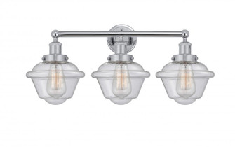 Oxford - 3 Light - 25 inch - Polished Chrome - Bath Vanity Light (3442|616-3W-PC-G534)