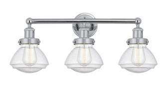 Olean - 3 Light - 25 inch - Polished Chrome - Bath Vanity Light (3442|616-3W-PC-G324)