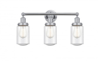 Dover - 3 Light - 23 inch - Polished Chrome - Bath Vanity Light (3442|616-3W-PC-G314)