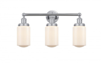 Dover - 3 Light - 23 inch - Polished Chrome - Bath Vanity Light (3442|616-3W-PC-G311)