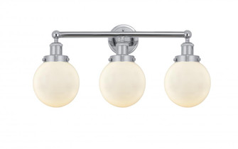 Beacon - 3 Light - 24 inch - Polished Chrome - Bath Vanity Light (3442|616-3W-PC-G201-6)