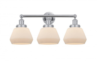 Fulton - 3 Light - 25 inch - Polished Chrome - Bath Vanity Light (3442|616-3W-PC-G171)