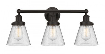Cone - 3 Light - 24 inch - Oil Rubbed Bronze - Bath Vanity Light (3442|616-3W-OB-G64)