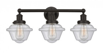 Oxford - 3 Light - 25 inch - Oil Rubbed Bronze - Bath Vanity Light (3442|616-3W-OB-G534)