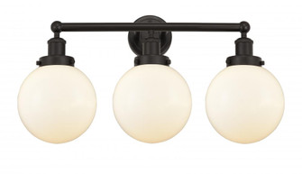 Beacon - 3 Light - 26 inch - Oil Rubbed Bronze - Bath Vanity Light (3442|616-3W-OB-G201-8)