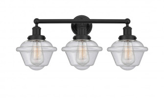 Oxford - 3 Light - 25 inch - Matte Black - Bath Vanity Light (3442|616-3W-BK-G534)