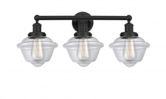 Oxford - 3 Light - 25 inch - Matte Black - Bath Vanity Light (3442|616-3W-BK-G532)