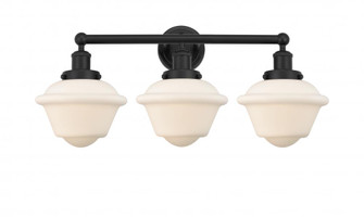 Oxford - 3 Light - 25 inch - Matte Black - Bath Vanity Light (3442|616-3W-BK-G531)