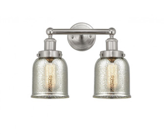 Bell - 2 Light - 14 inch - Brushed Satin Nickel - Bath Vanity Light (3442|616-2W-SN-G58)