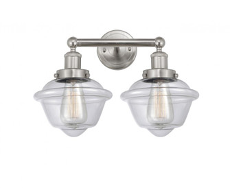 Oxford - 2 Light - 16 inch - Brushed Satin Nickel - Bath Vanity Light (3442|616-2W-SN-G532)