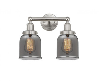 Bell - 2 Light - 14 inch - Brushed Satin Nickel - Bath Vanity Light (3442|616-2W-SN-G53)