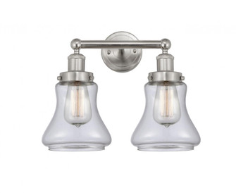 Bellmont - 2 Light - 15 inch - Brushed Satin Nickel - Bath Vanity Light (3442|616-2W-SN-G192)