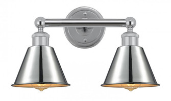 Smithfield - 2 Light - 16 inch - Polished Chrome - Bath Vanity Light (3442|616-2W-PC-M8-PC)
