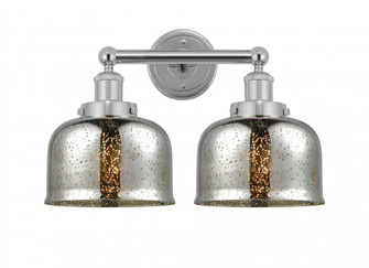 Bell - 2 Light - 17 inch - Polished Chrome - Bath Vanity Light (3442|616-2W-PC-G78)