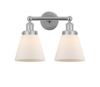 Cone - 2 Light - 15 inch - Polished Chrome - Bath Vanity Light (3442|616-2W-PC-G61)