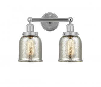 Bell - 2 Light - 14 inch - Polished Chrome - Bath Vanity Light (3442|616-2W-PC-G58)